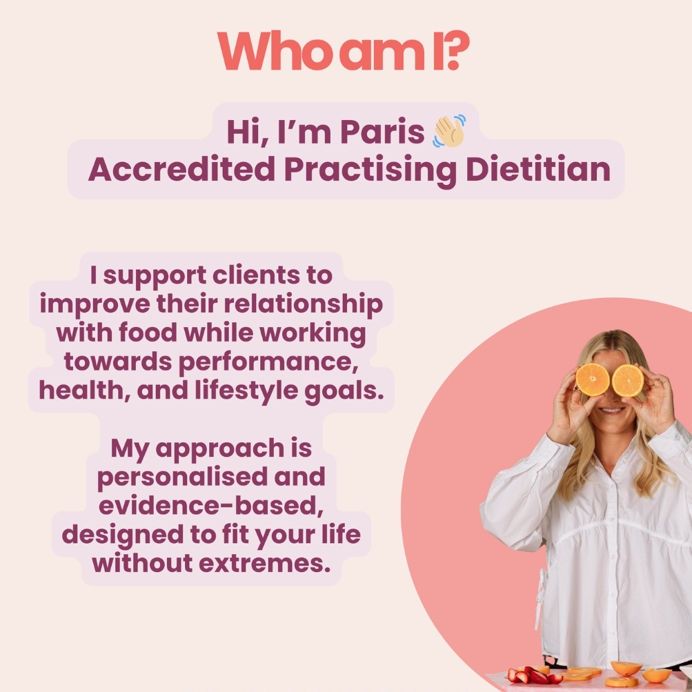 how to book a consultation with dietitian paris mooney