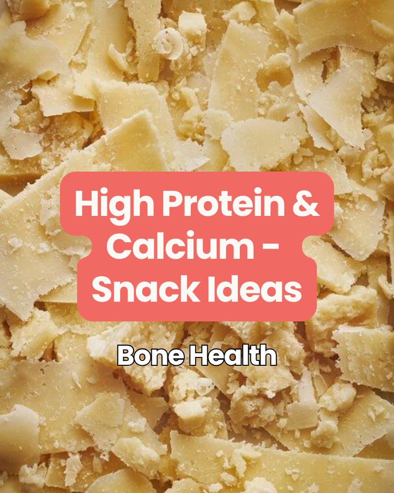 High Protein and calcium snack ideas bone health sport dietitian paris mooney
